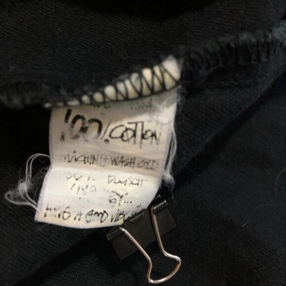 Stussy mens L black zip up lightweight cotton jacket workwear streetwear surfer - Picture 4 of 13